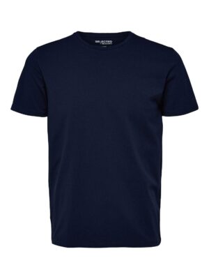 Blue Cotton T-shirt for Men